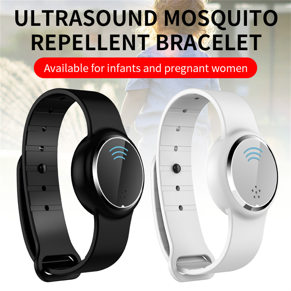 Bracelet répulsif à ultrasons pour enfants et adultes, anti-moustique, antiparasitaire, onde bionique électronique, bracelet de charge