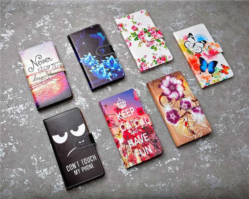 For OPPO A1K Case Print Wallet Leather Fundas Flip Case For OPPO A1K CPH1923 Cover Back Case Coque Capa