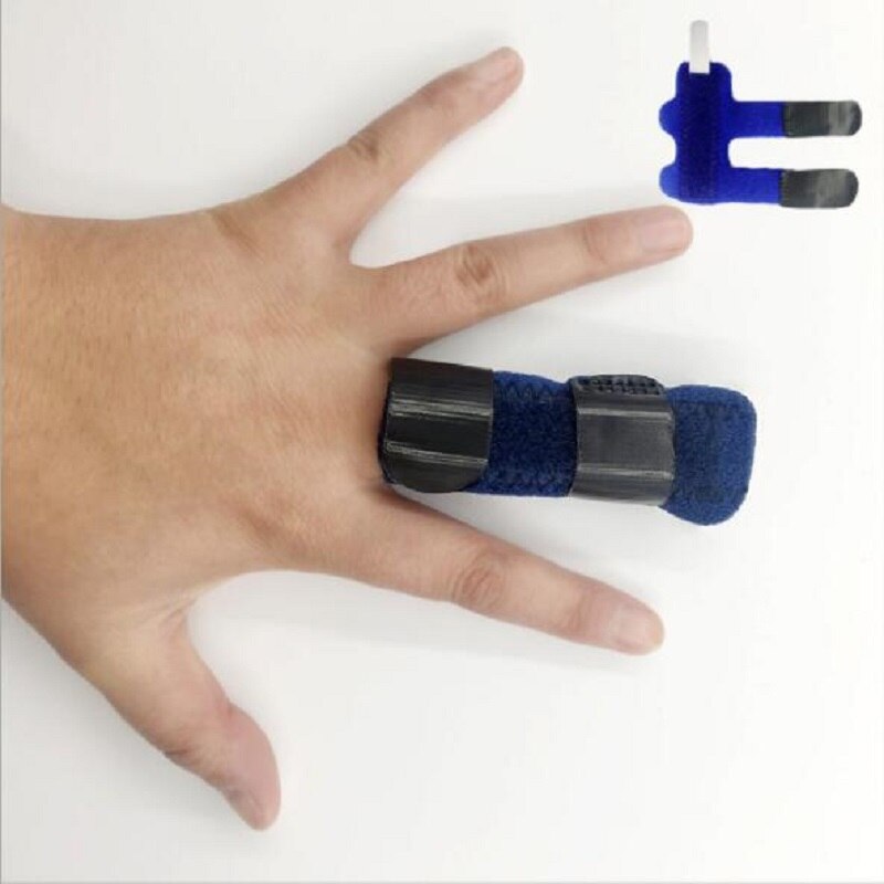 Fingerbøjle udløser fingerskinne rette op brudte bøjede fingre tommelfingre finger finger skinne tenosynovitis finger stabilisere