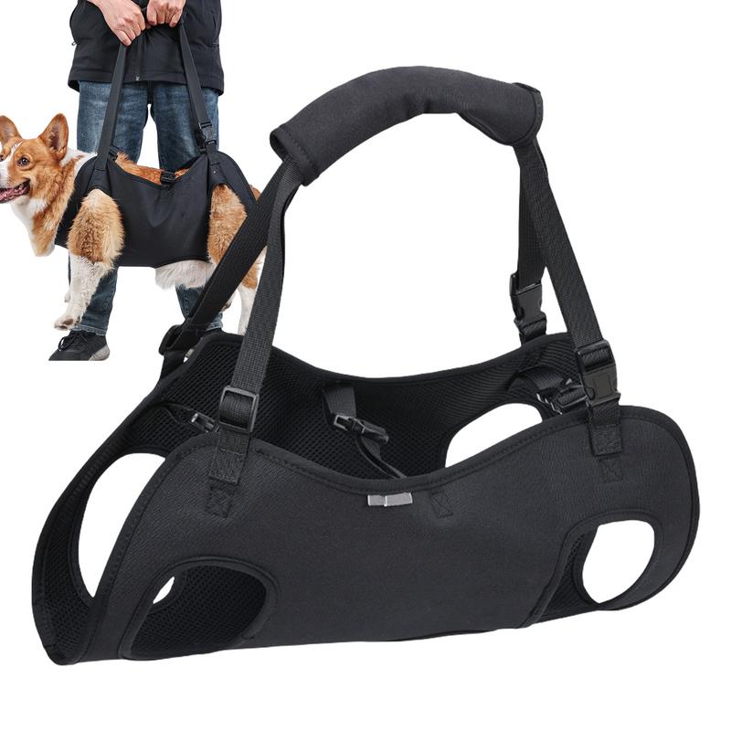 Hond Lift Harnas Voor Trappen Hond Herstel Sling Dikker Handvat Hond Assist Riem Huisdier Revalidatie Lift Vest Verstelbare Riem
