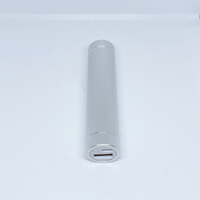 Batterie externe Portable 2200mAh, , avec LED, chargeur externe, avec flash: Argent