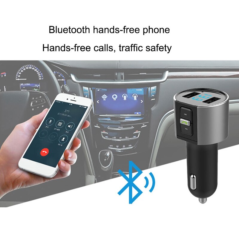 C26S Car MP3 Player Bluetooth FM Transmitter Car Audio Receiver