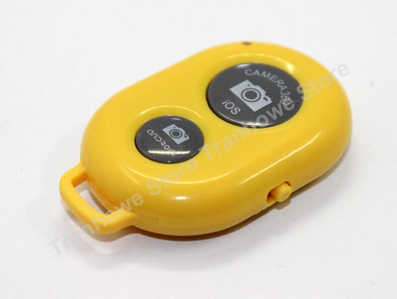 Frete grátis!! universal sem fio bluetooth controle remoto do obturador com bateria para samsung android iphone ios telefone inteligente