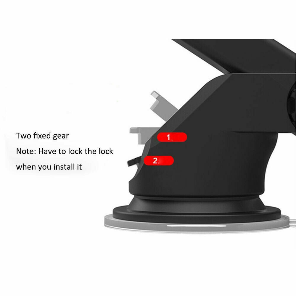 360 ° Universele Auto Zuig Telefoon Houder ABS Stand Telescopische Vouwen Voorruit Dashboard Beugel Voor Mobiele Mobiele Telefoon