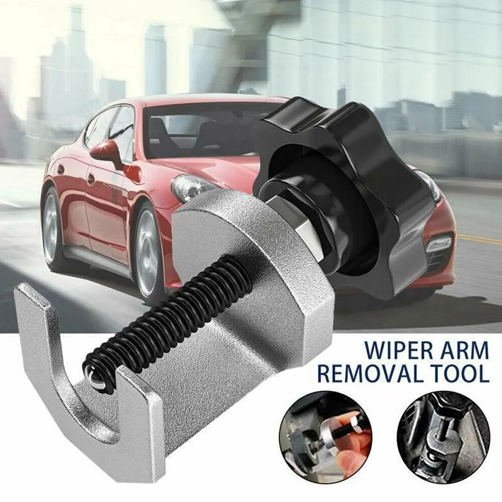 Universal- Auto Windschutzscheibe Fenster Wischer Abzieher Einstellbare Scheibenwischer Arm Entfernung Reparatur Werkzeug Glas Mechanik Abzieher Bausatz Teil