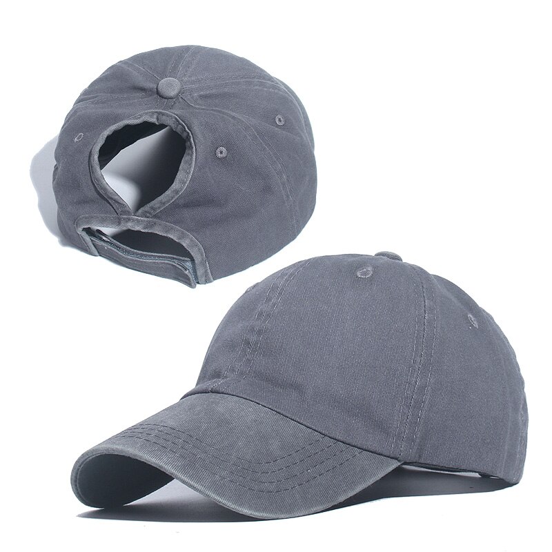 Dames baseballpet voor dames, heren, lente retro hiphop pet, paardenstaart pet, zwarte zomerhoeden, outdoor reizen, klittenband verstelbaar: C