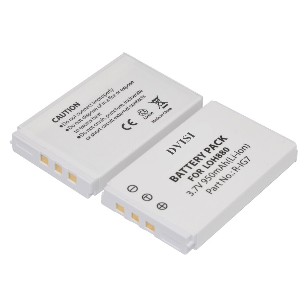 R-IG7 Batterij DVISI 950 mAh Oplaadbare Lithium ion Bateria voor LOH880 Logitech Harmonie Een 900 720 850 880 885 890 Pro H880