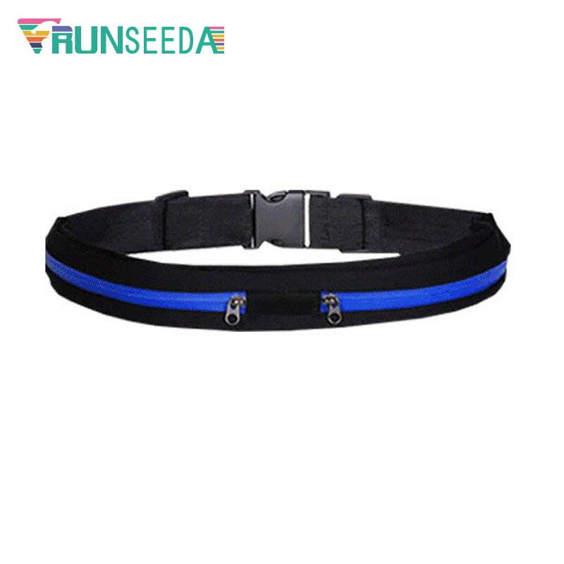 Runseeda-riñonera para correr para hombre y mujer, cinturón para gimnasio, Fitness, trotar, bolsillo, bolsa para deportes al aire libre, ciclismo, soporte para teléfono móvil