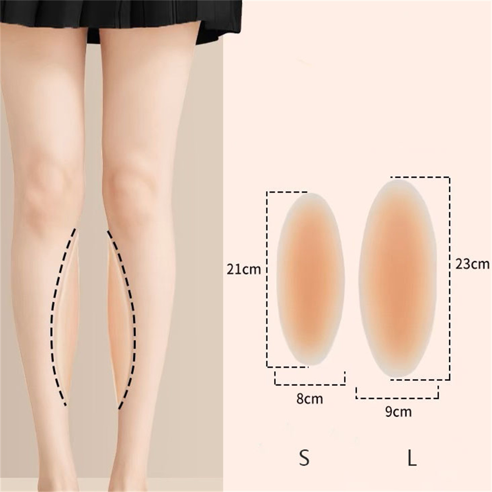 1 paar Silikon Orthesen Bein Pads Anti Allergische Waden Korrektor Dünne Frauen Unterstützung krumm Atmungsaktive Schwamm Fuß