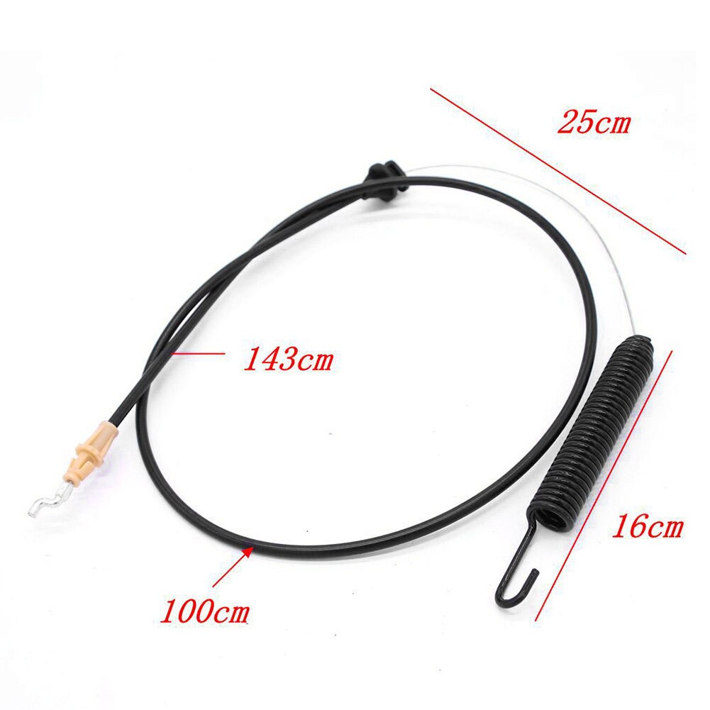 Metal + Plastic Grasmaaier Gaskabel Dek Engagement Zone Controle Draad Voor Mtd Onderdelen 143Cm/56.3 "remsysteem Trailer Rem