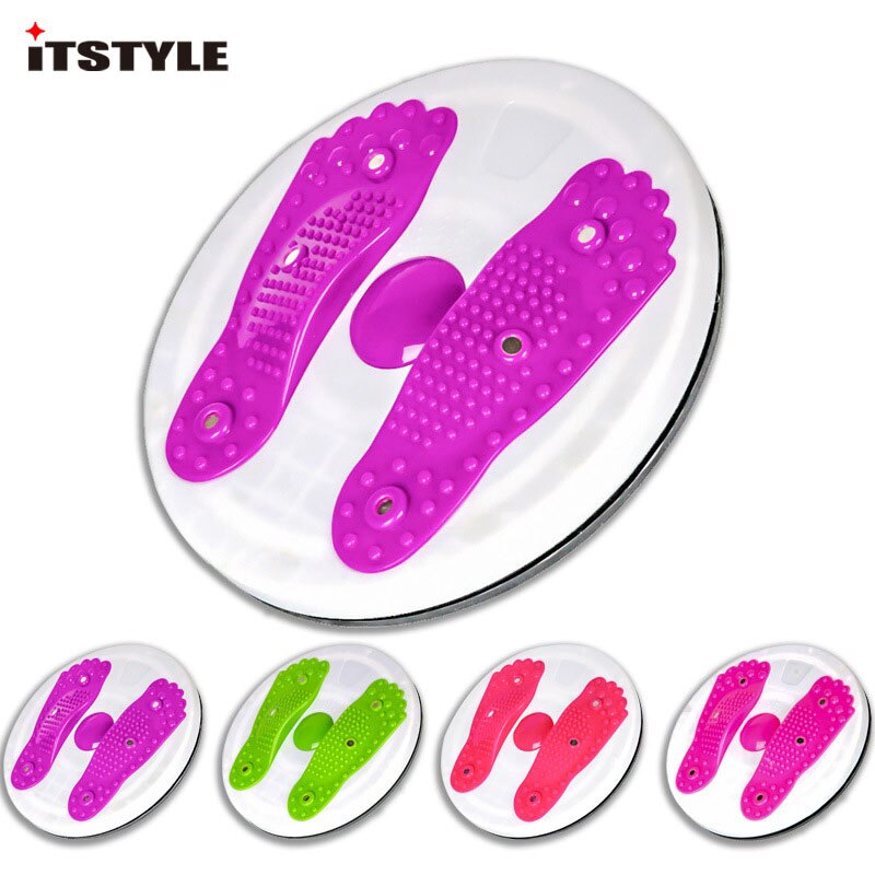 ITSTYLE Waist Training Twist Board Foot Massage Fitness Balance Disc Aerobic Exercise Equipment Workout Foot Massage Disc