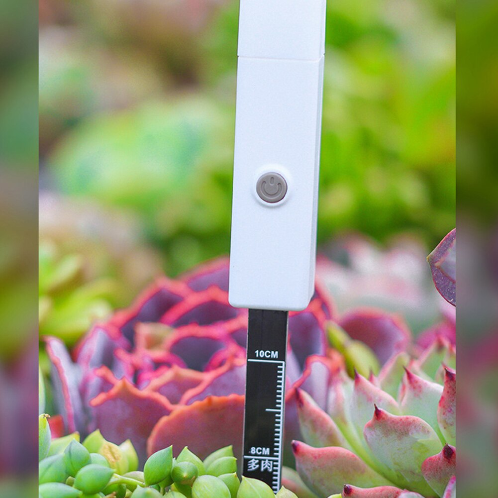 Humidity Sensor Reminder Potted Lawn Plants Soil Moisture Meter Outdoor Greenhouse Detector Flower Portable With Flashing Light