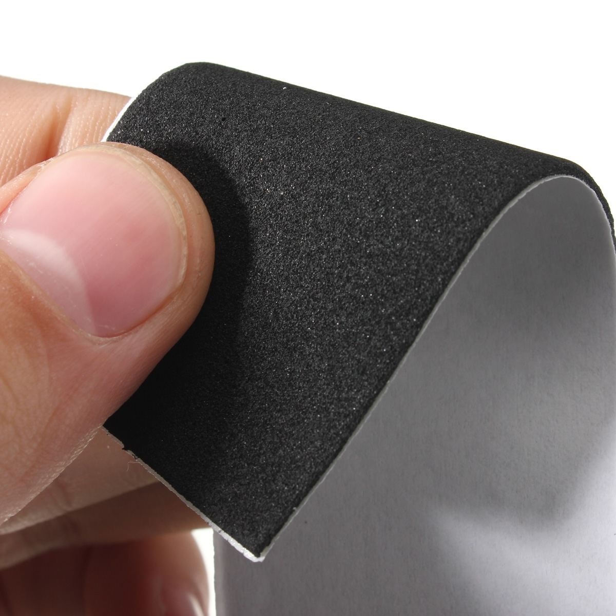 12Pcs 4.33X1.38Inch Zwarte Houten Toets Dek Ongesneden Tape Stickers Zwart Foam Grip Tape Stickers