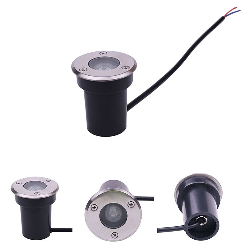 12V 24V Outdoor LED Lighting IP68 Waterproof Inground Landscape Light Lamp 1W 3W 7W 9W 15W