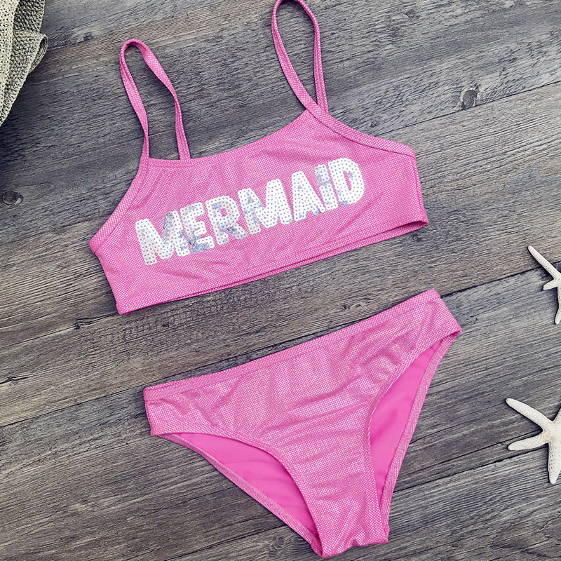 Meisjes Bikini Set Shining Kinderen Kinderen Badmo Grandado