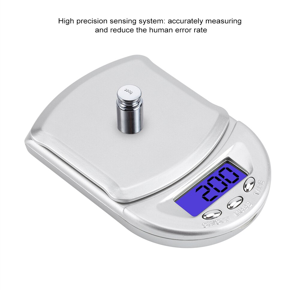 500/0. 1g balanzas de cocina portátiles de alta precisión nuevas Mini conteo electrónico herramientas de medición de cocina originales