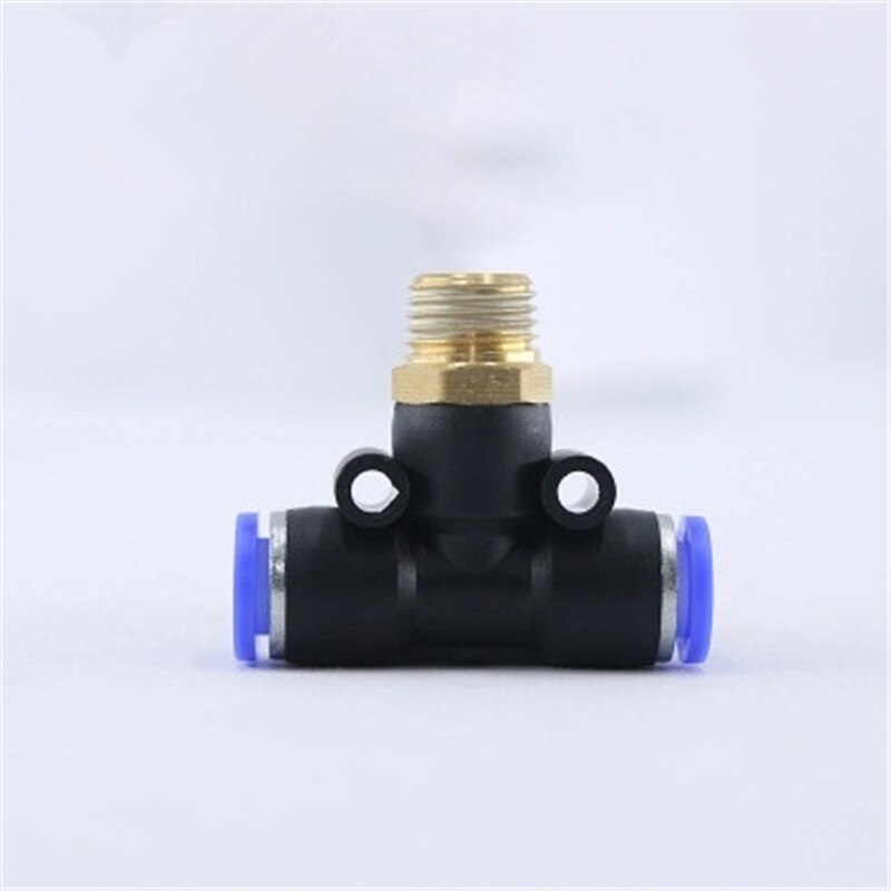 Raccord pneumatique à filetage mâle BSPT | 4mm 6mm 8mm 10mm 12mm tuyau, 1/8 "1/4" M5 3/8 "1/2" "BSPT coupleur pneumatique