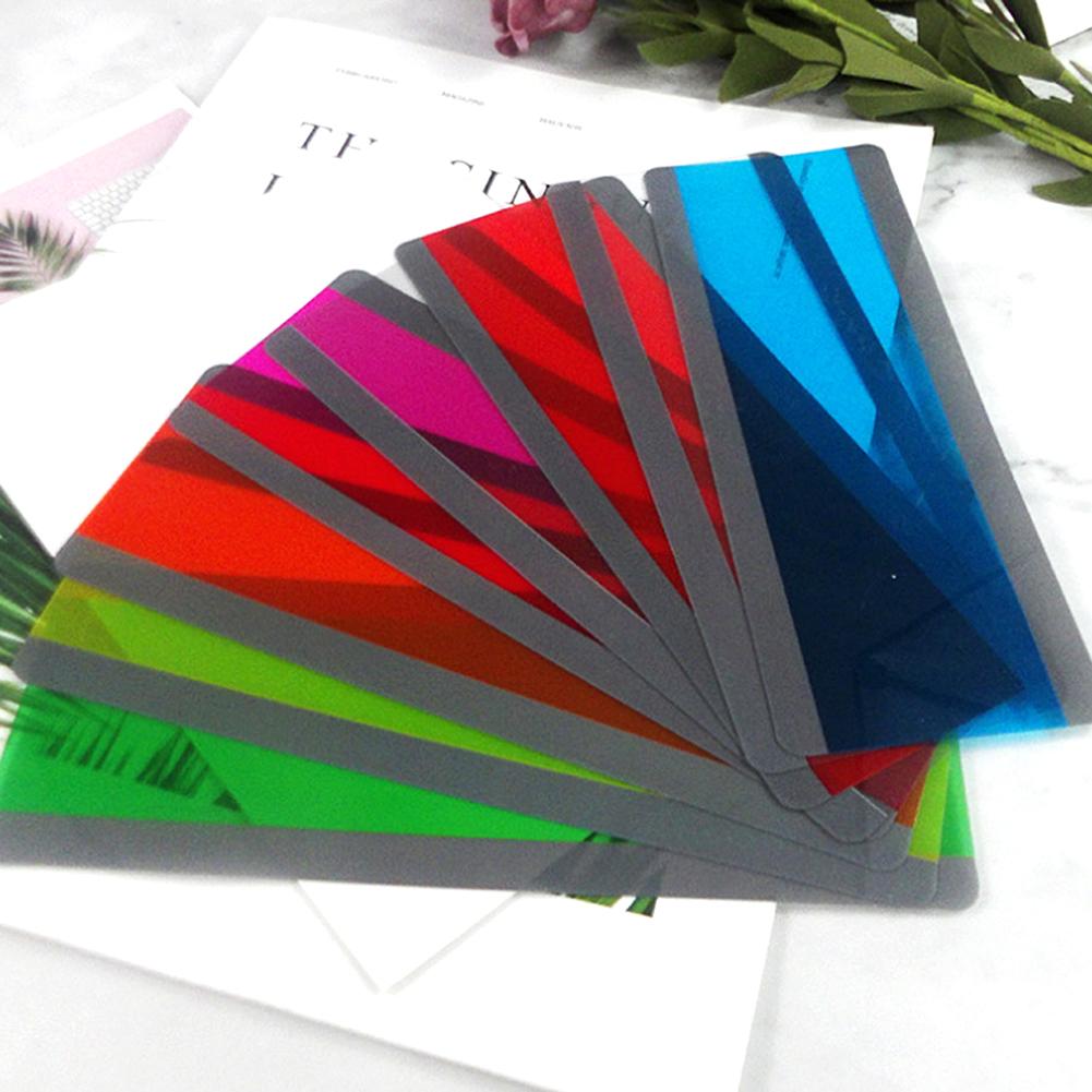 Guided Reading Strip Innovative Color Bookmark Overlay Highlighting Reading Bookmark