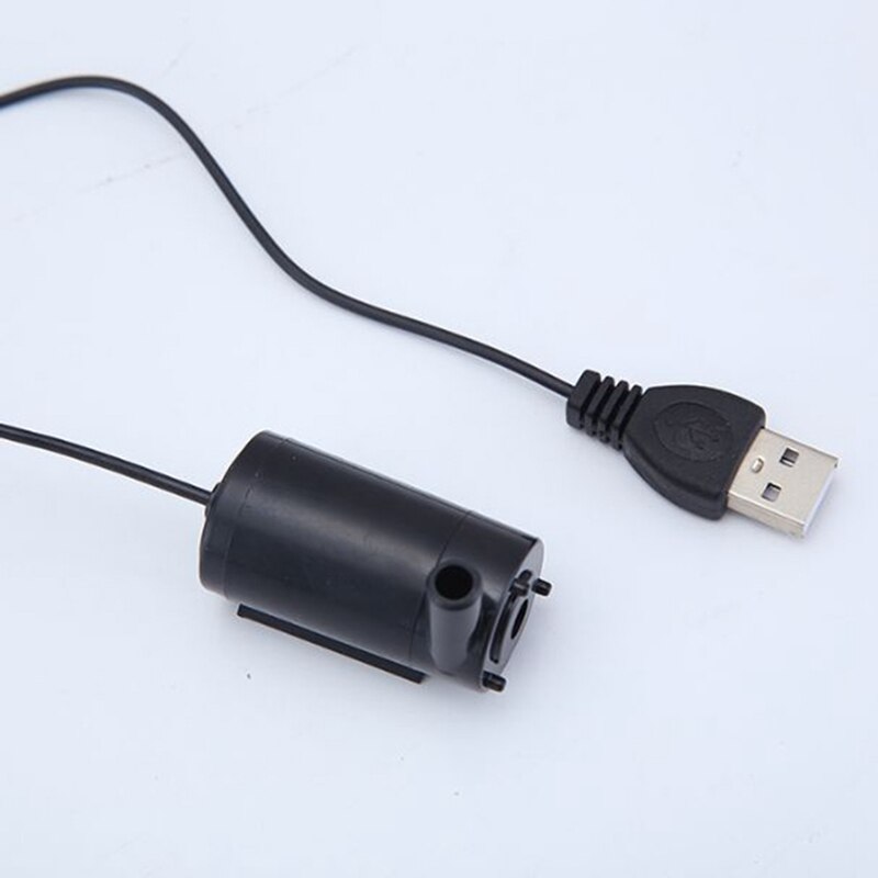 Usb Mini Waterpomp Geluidsarm Mute Borstelloze Micro Dompelpomp Voor Aquarium Fontein Aquarium 5V 1.0A