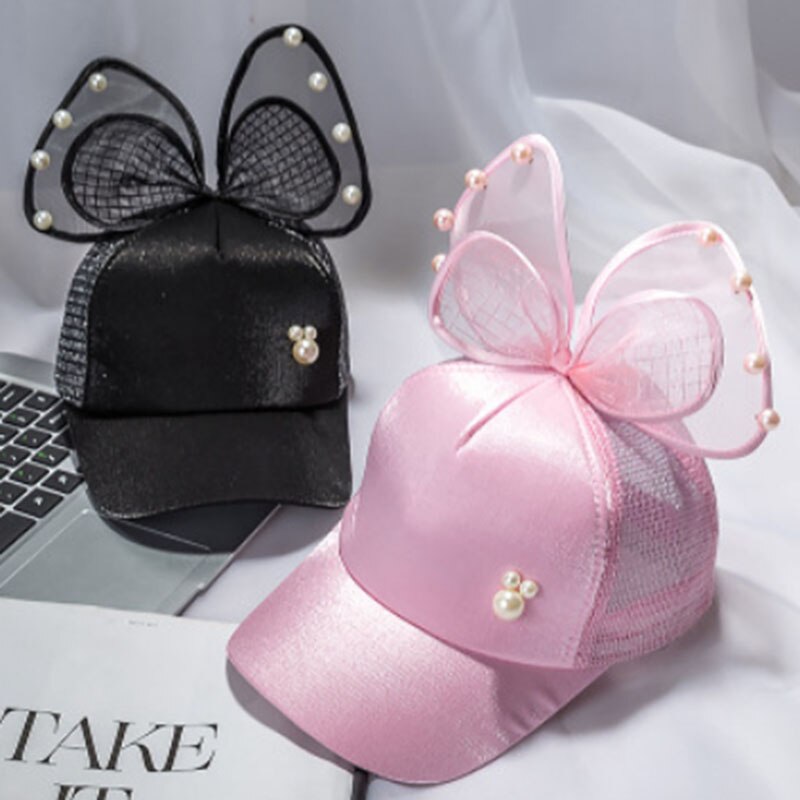 Maershei børn baseball kasket perle net cap casquette pige kasketter snapback
