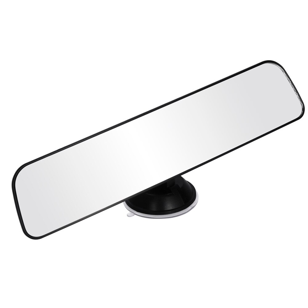 Panoramic Rear view Mirror Universal Wide Angle Rear View Mirror with Suction Installation
