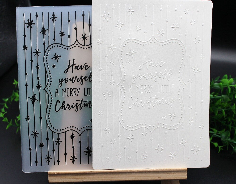 Glim/Duck/Christmas Embossing Folders For Scrapbooking Paper Craft Template Molds Photo Album Carft Supplies Card Making