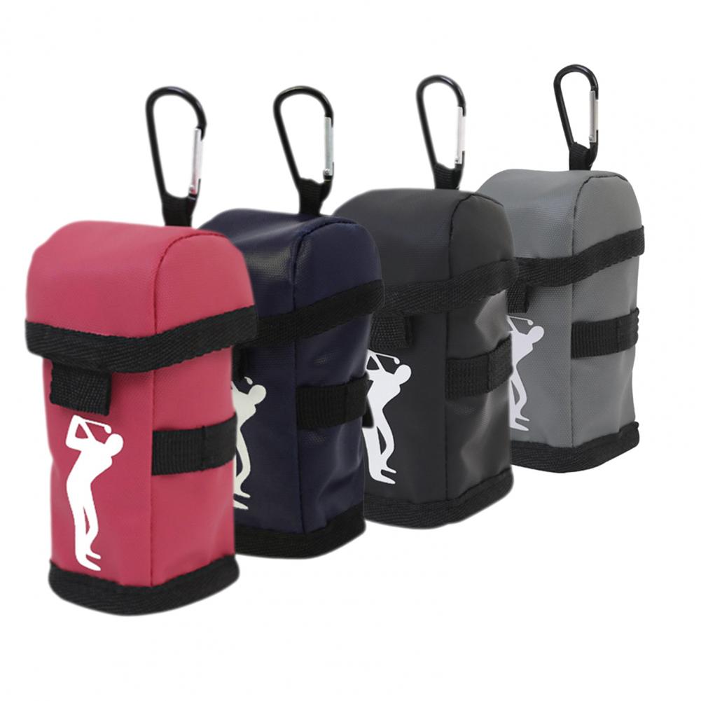3 Golf Ball Holder Pouch Quick Access Moisture-proof Stylish Soft Golf Ball Protective Storage Bag for Golf Ball