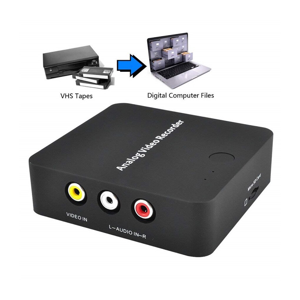 Digital Video Recorder Converter USB 2.0 Recording Grabber Video Camcorder Tapes Transfer Tool