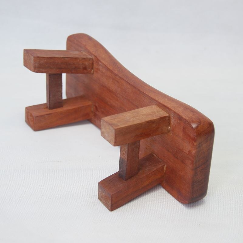 22X8CM kleine Bank holz schlaf kissen zervikale wirbelsäule kissen Massage kissen kissen kühlen kissen harte kissen kopfstütze