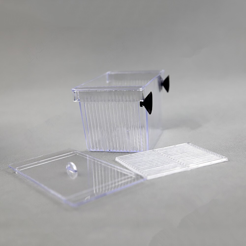 Aquarium Fishes Breeding Boxes Double Guppies Hatching Incubator Isolation Box