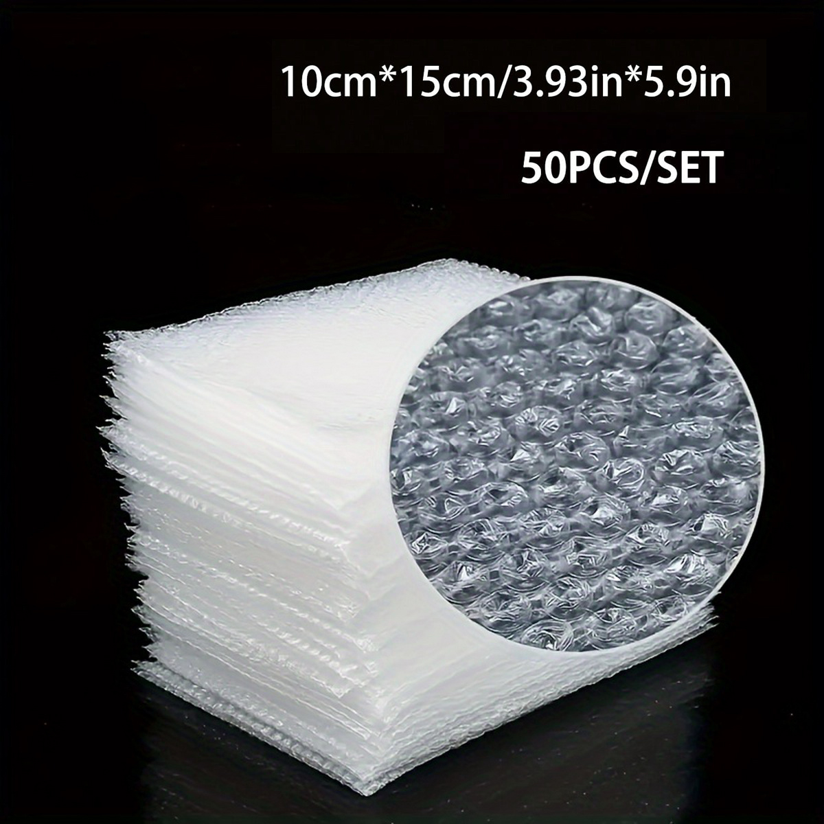 100pcs Cushion Wrap Pouches, Bubble Pouches, Bubble Out Wrap Bags, Bubble Bags, Bubble Bags For , Bubble Sleeves: WHITE