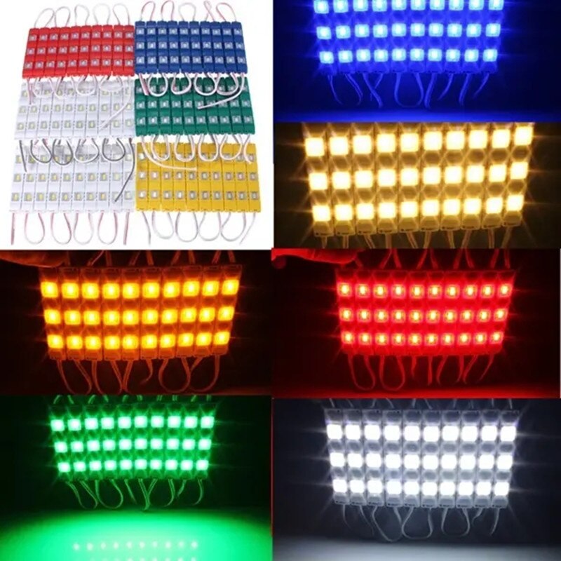 30LEDs SMD 5630LED Module Light Injection Decorative Waterproof Strip Light 12V Super Bright Advertising LED Module Lamp