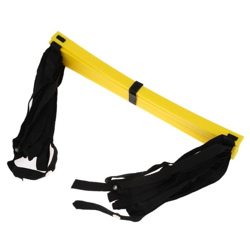 3m 5 trins nylon stropper agility træningsstige fodbold fodbold speed stige træning trapper fitness udstyr: Default Title