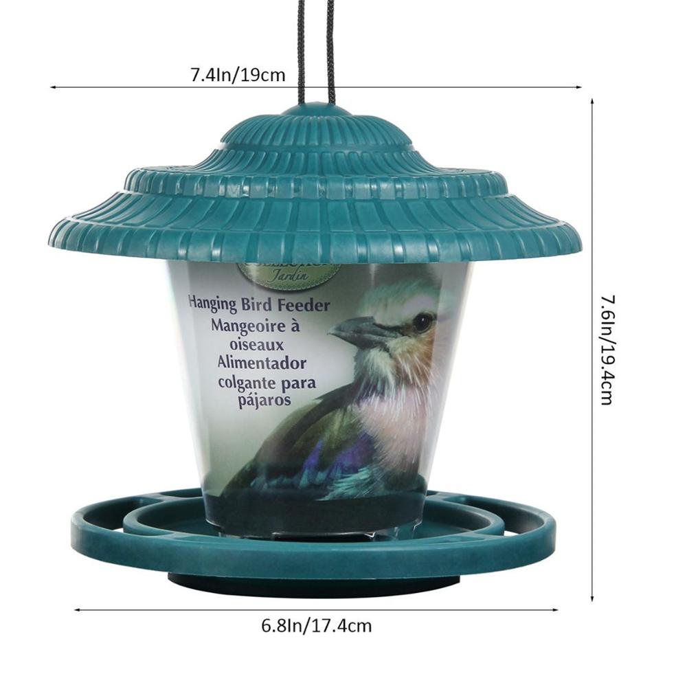 Sunbird Squirrel Hanging Wild Bird Feeder Outdoor for Feeding of Parrots Voliere Food Dispenser Container Bird Supplies