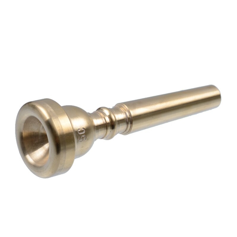 3Pcs Golden Trumpet 3C 5C 7C Mouth Piece Mouthpiece Gold: 5C  x3Pcs