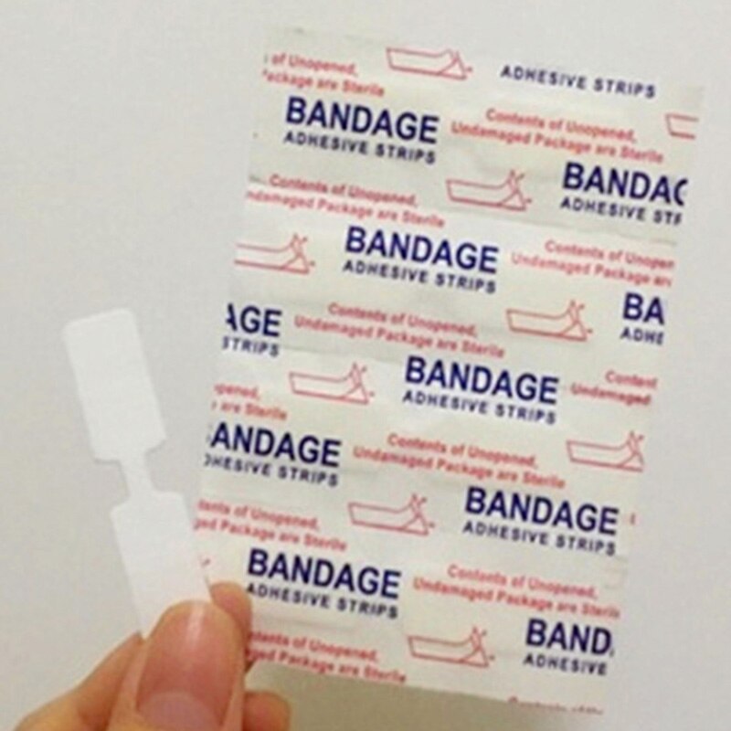 10 Stks/doos Waterdichte Pleister Vlinder Lijm Wond Sluiting Band Aid Emergency Kit Lijm Bandages