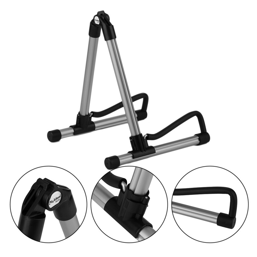 SK20 Legering Gitaar Stand Universal Vouwen Voor Akoestische Gitaren Gitaar Floor Stand Houder Uitstekende Top