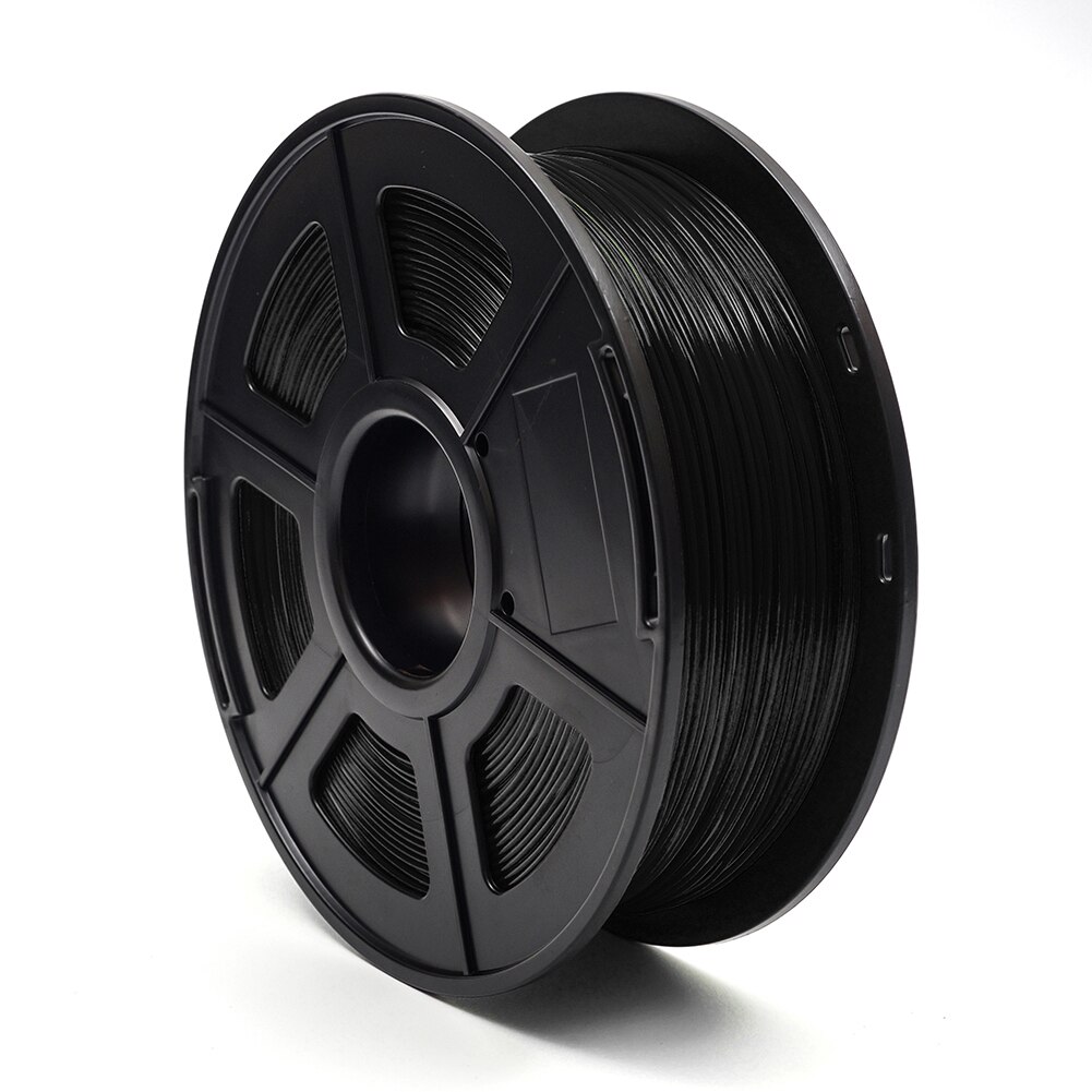Filamento ABS para impresora 3D, bobina de 1,75mm, 1kg, suministros de Material para impresora Cubify: Black
