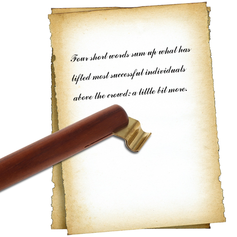 Vintage English Calligraphy Copperplate Variable Oblique Dip Pen Metal Flange