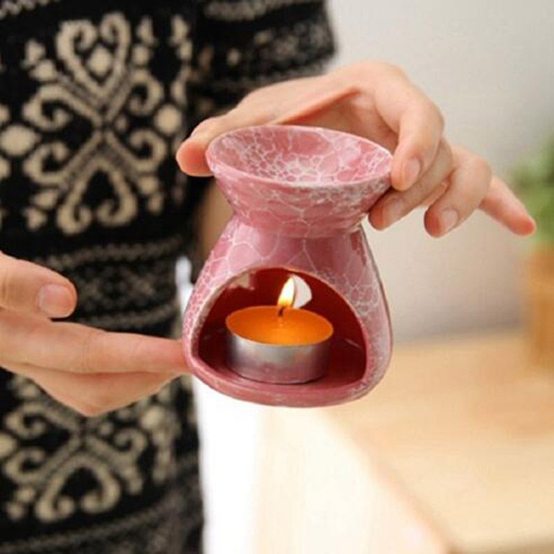 Vela horno de aromaterapia lámpara de aromaterapia horno de aceite esencial quemador romántico para el hogar decoración del hogar