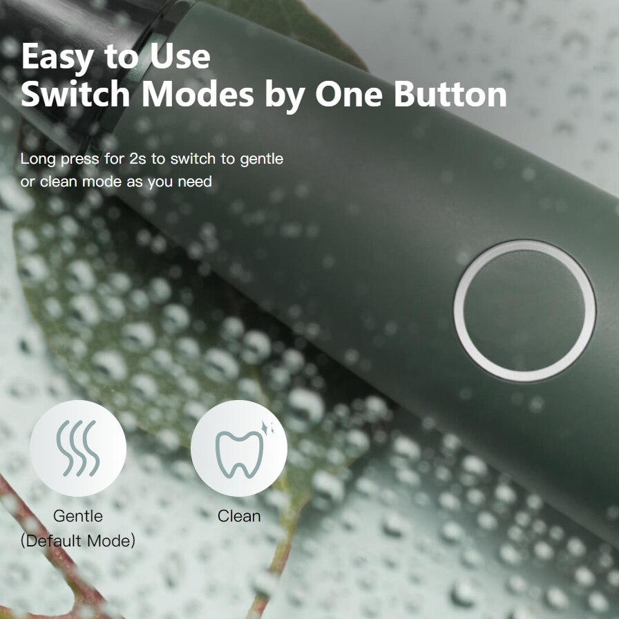 Oclean Air 2 Sonic Electric Toothbrush IPX7 Waterproof Fast Charging 40 days 3 Brushing Modes Quiet Smart Tooth Brush for Adult