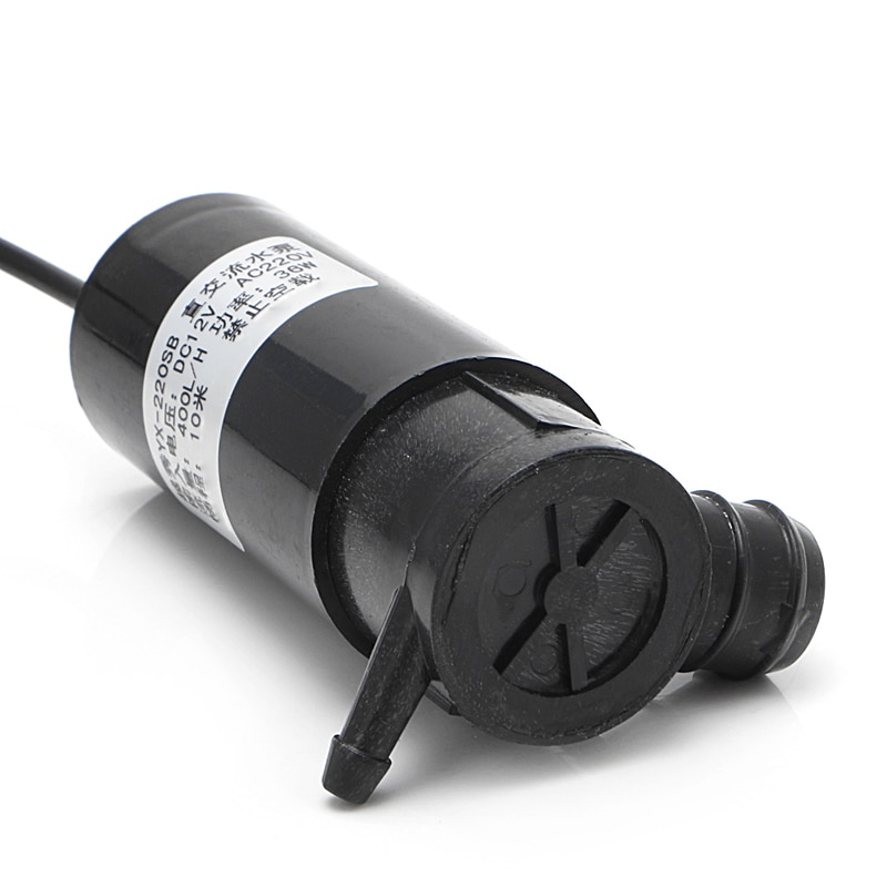 Dc 12 V/Ac 220V 36W Dompelpomp 10 M 400L/H Auto Wassen Bad fontein