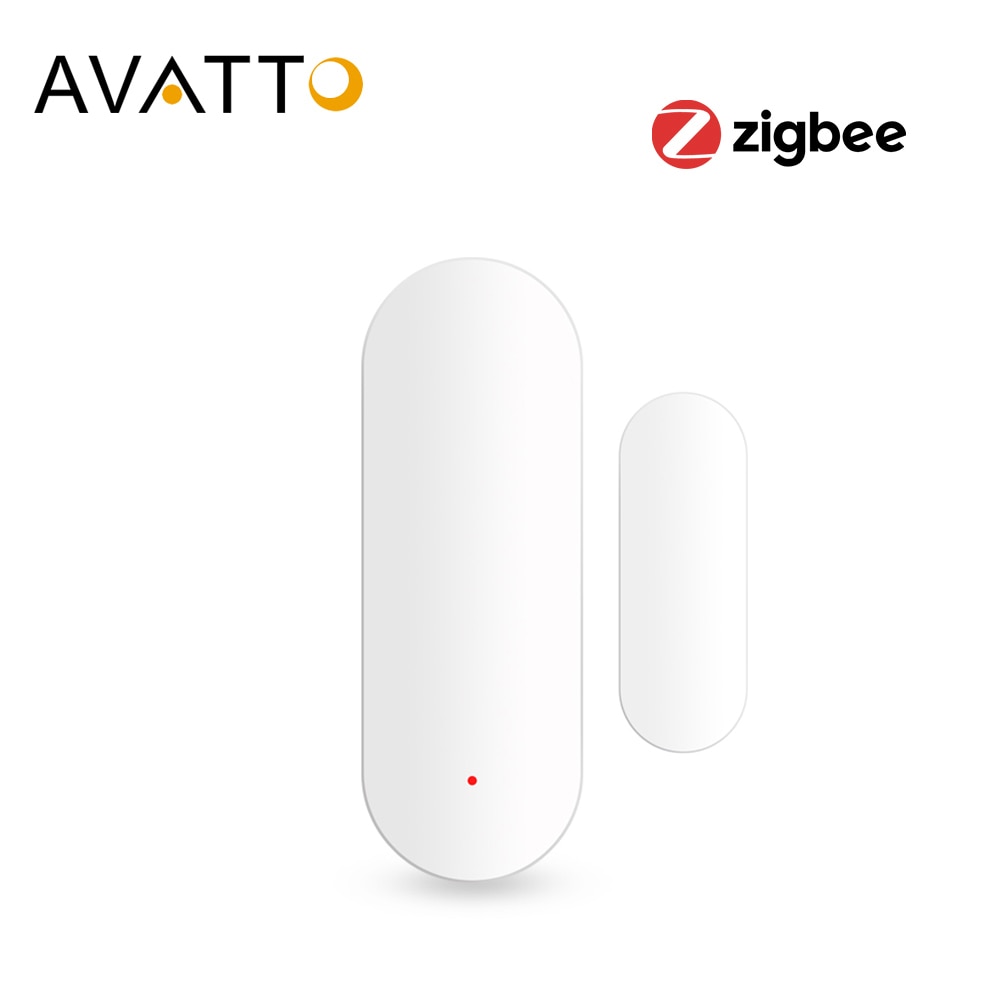 Avatto Tuya Zigbee Deur Sensor,Smart Deur Open/Gesloten Detectoren, smart Home Raam Sensor Werken Met Alexa,Google Home Gateway Hub