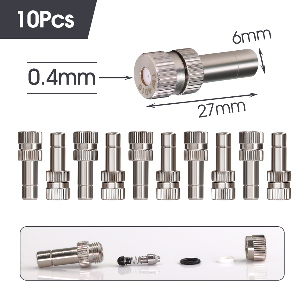 Weißer 6 mm PE-Schlauch-Schnellverbinder, 1/4 Zoll Schlauch-Schnellverschluss-Armaturen für Zuhause, Wasserreiniger, Gartenschlauch, Bewässerungssystemverbindungen: Schwarz