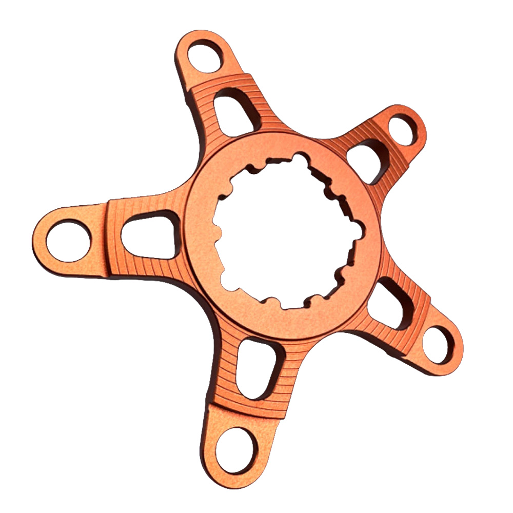 Direct Mount Kettingblad Converter Spider 104 110 130 BCD 4 5 Bolt Crank Arm Kettingwiel Adapter MTB Racefiets Vouwfiets onderdelen: green