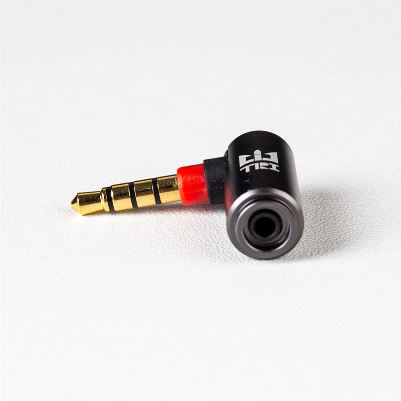 TRI Audio Adapter HIFI Earphone Earbuds Adapter OCC Copper Internal With Gold-plated Plug Balance and Stereo Headphone Connector: 3.5BA-2.5BA