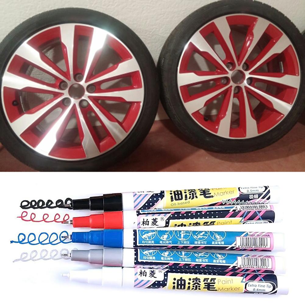 Qbisolo Marqueur De Couleur Des Pneus - Stylo Permanent étanche Pour