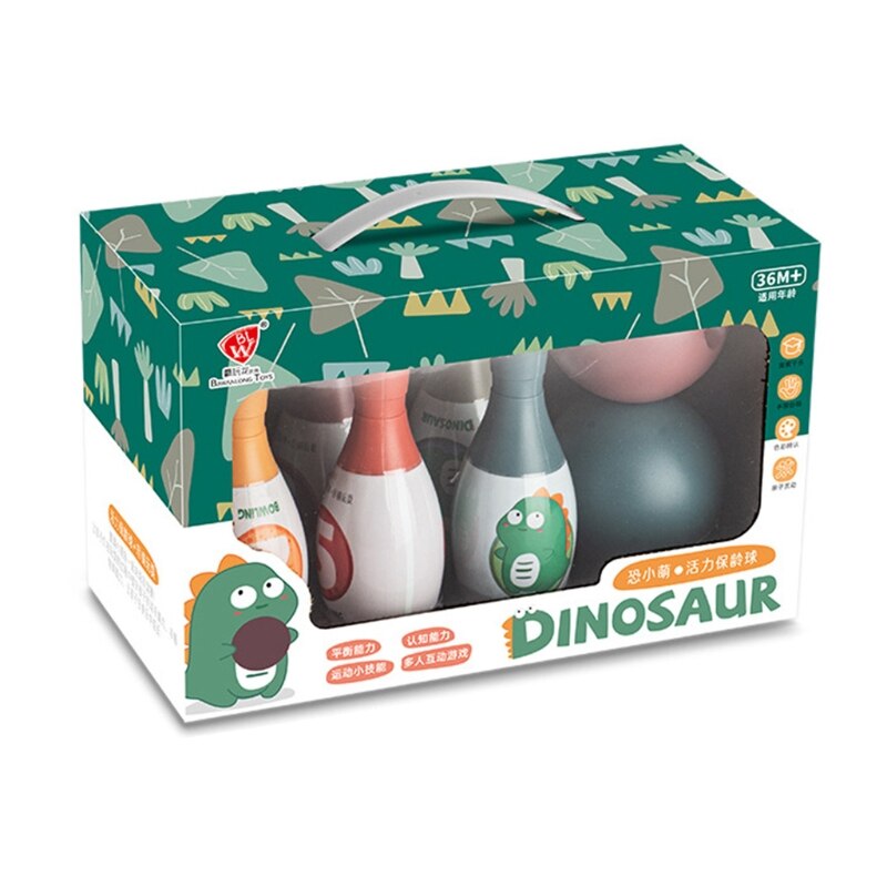 Klassieke Bowling Set Outdoor Bal Spel Brain Developmental Speelgoed Peuters Hand-Oog Coördinatie Grab Training Baby Speelgoed G2AE