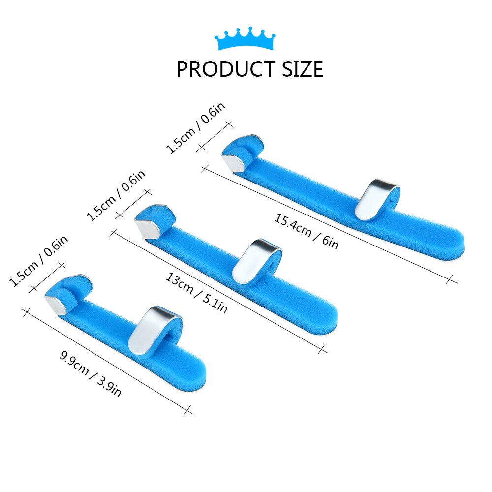 Trigger Finger Splint Aluminum & Foam Support Brace for Mallet Finger/Sprain/Fracture/Pain Relief/Finger Knuckle Immobilization