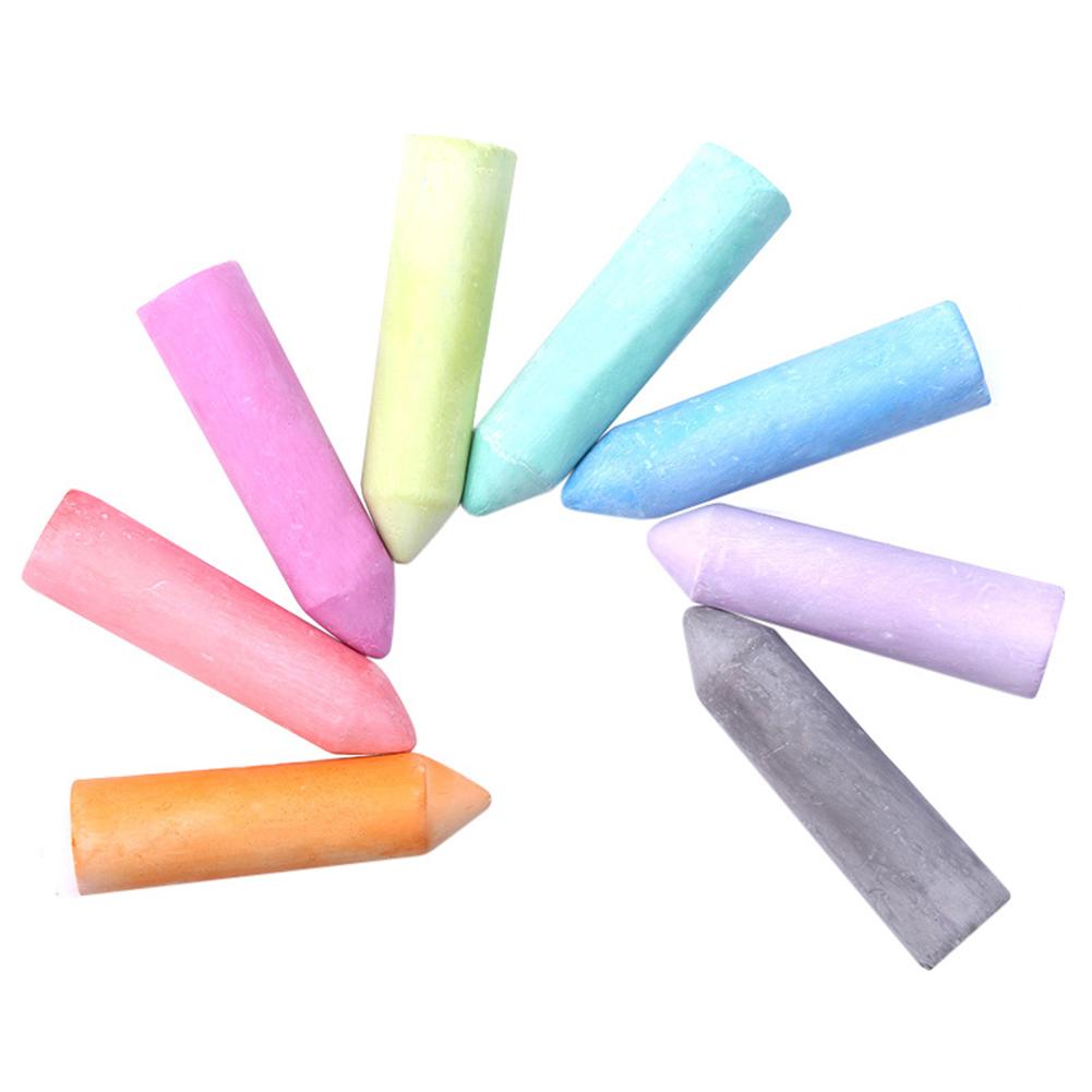 Craie 20 pièces craie épaisse sans poussière enfants Scrawling peinture lavable Pastel fournitures scolaires fournitures scolaires de bureau